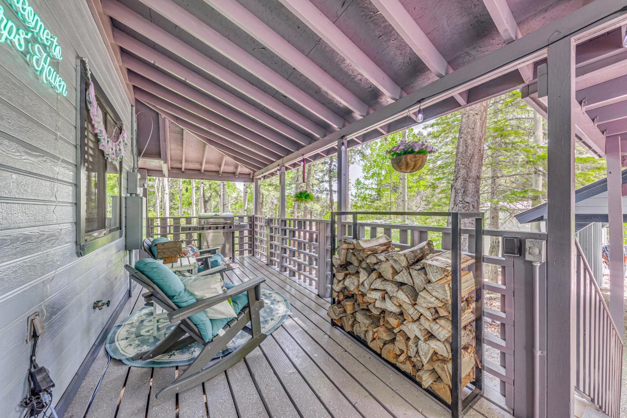 Quaint Cloudcroft Cabin With Stunning Forest Views! Buitenkant foto