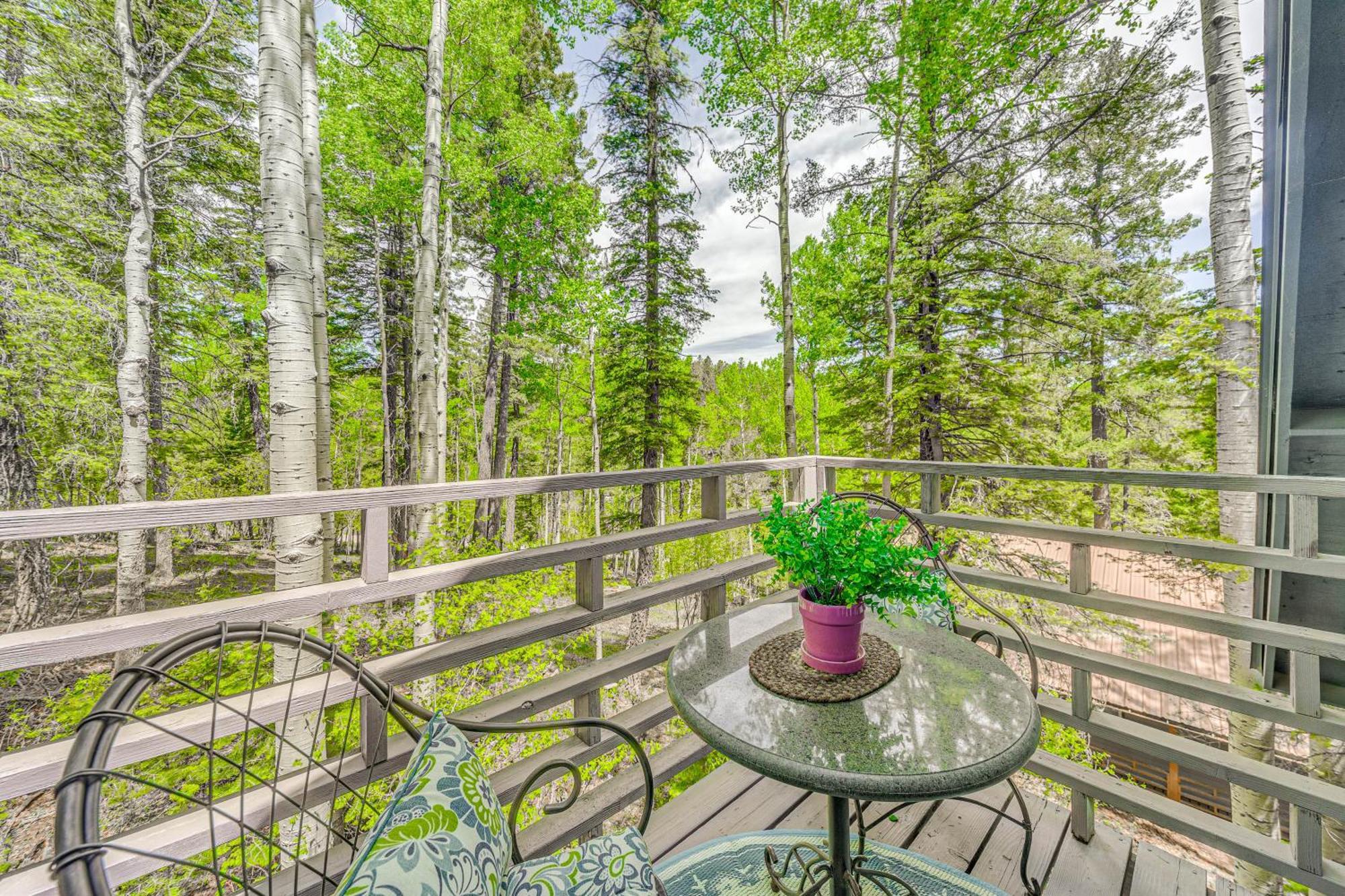Quaint Cloudcroft Cabin With Stunning Forest Views! Buitenkant foto